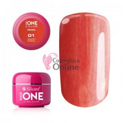 Gel UV Base One Silcare color sidefat Sweet Coral 5ml